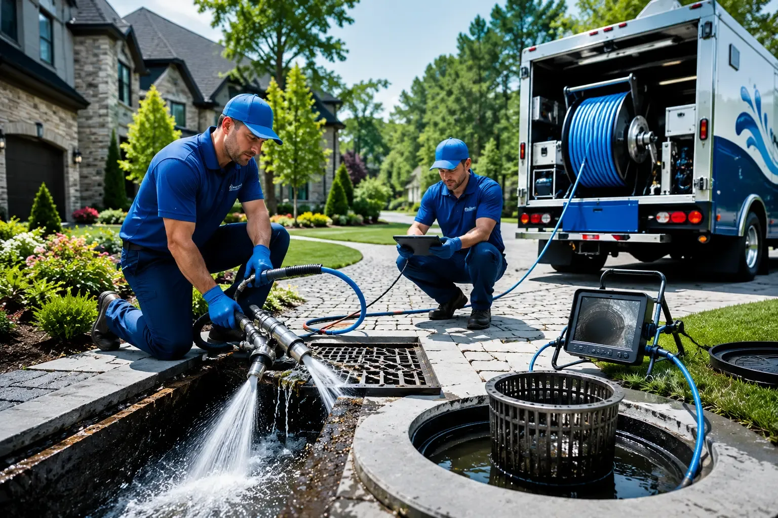Local outdoor drain cleaning professionals in Twining, MI